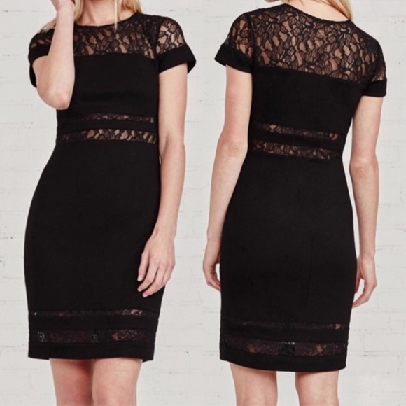 Anthropologie Dresses & Skirts - Bailey 44 Anthropologie Blossomed Black Lace Dress